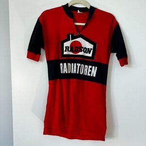 Vintage Italian Wool Cycling Jersey